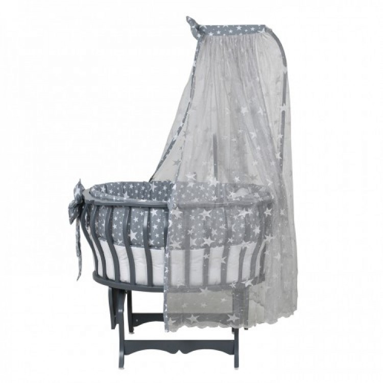 HÜNKAR SALLANIR BEŞİK, GRİ, 60X100 BEBECİDEN