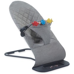 Eniyisiannesi Lüx Pamuklu Keten Ana Kucağı + Oyuncak Aparatlı Taş Bebeciden