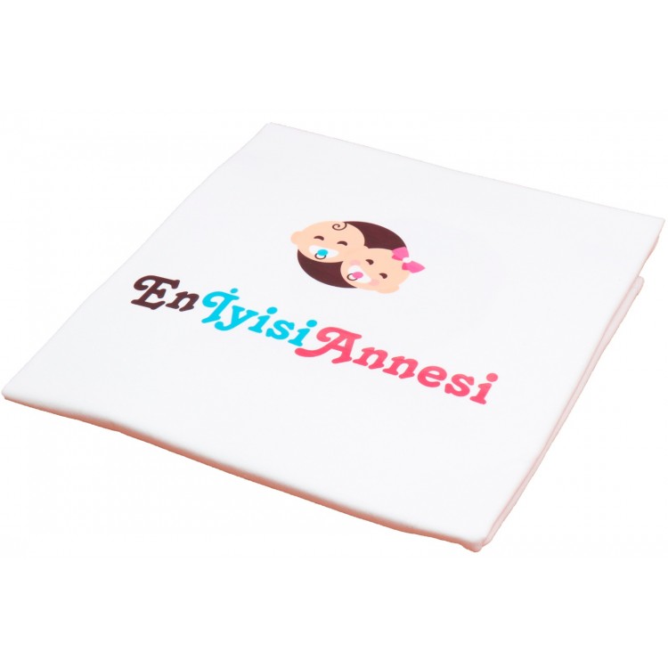 %100 Pamuklu Lüks Bebek Battaniyesi - 90x90 cm Büyük Boy - Yumuşak ve Antialerjik