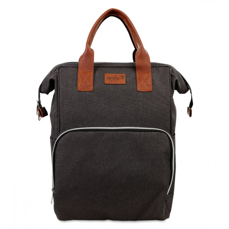 Nenny Unısex Önünde Büyük Cepli Fermuarlı Çanta Bebeciden 
