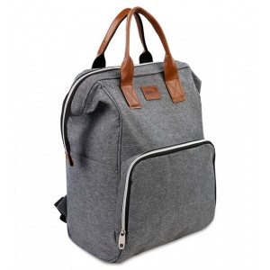 Nenny Unısex Önünde Büyük Cepli Fermuarlı Çanta Bebeciden 