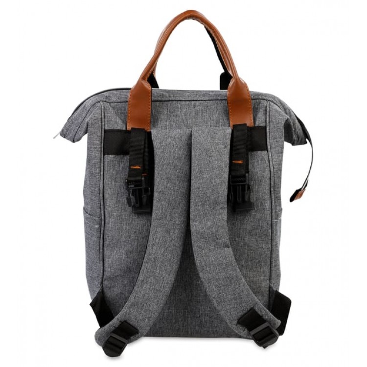 Nenny Unısex Önünde Büyük Cepli Fermuarlı Çanta Bebeciden 