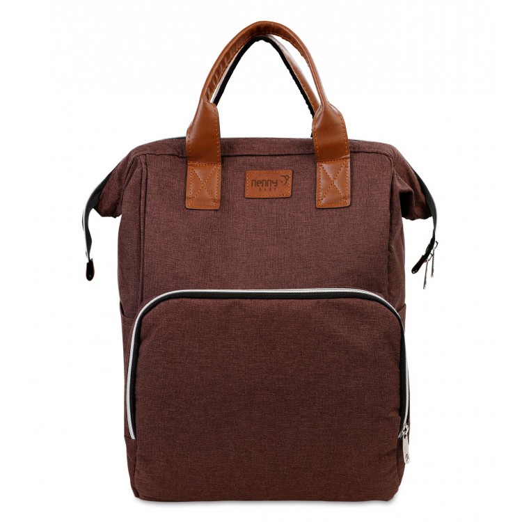 Nenny Unısex Önünde Büyük Cepli Fermuarlı Çanta Bebeciden 