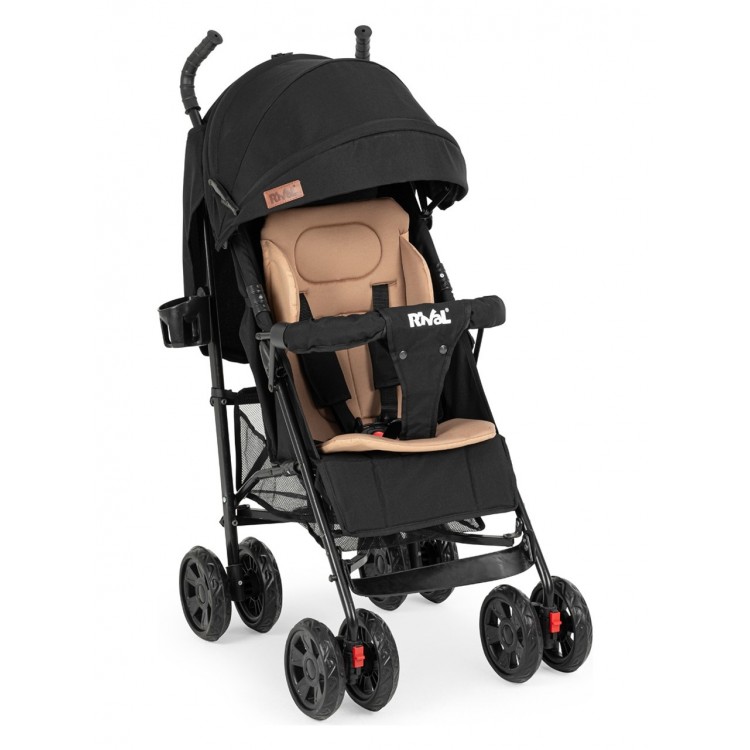 Bebeciden Siyah Konfor Tam Yatar Baston  Bebek Arabası – Şıklık ve Rahatlık Bir Arada