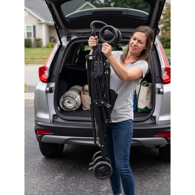 Rival Tokyo Baston Bebek Arabası Antrasit Bebeciden