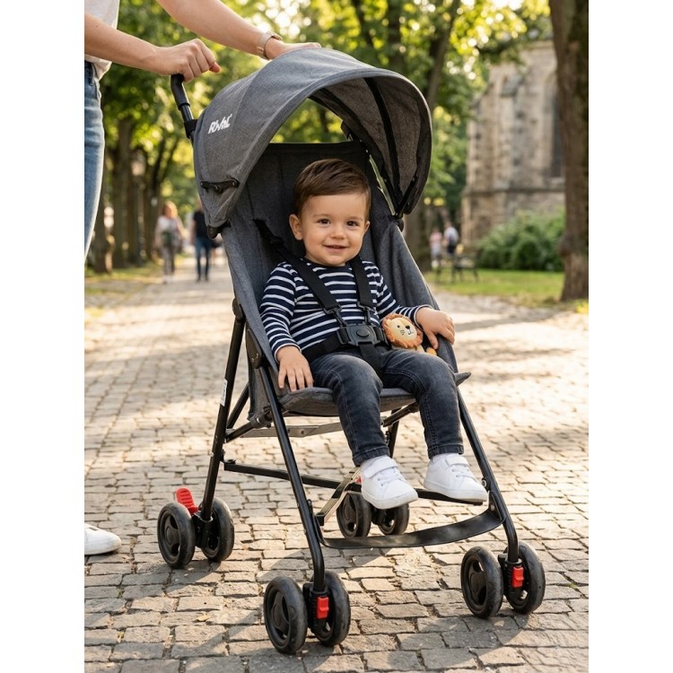 Rival Tokyo Baston Bebek Arabası Antrasit Bebeciden