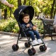 Rival Tokyo Baston Bebek Arabası Siyah Bebeciden