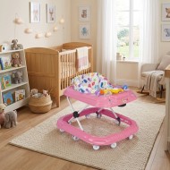 Bebeciden Taşpınar Kornalı Yürüteç Pembe