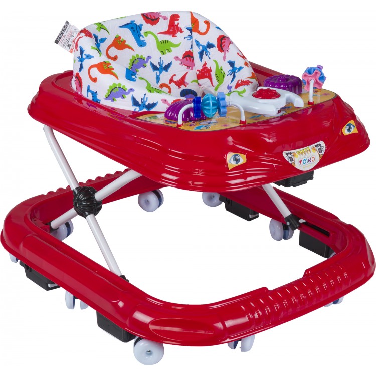 Bebeciden Taşpınar Kornalı Yürüteç Kırmızı