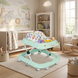 Bebeciden Taşpınar Kornalı Yürüteç Yeşil