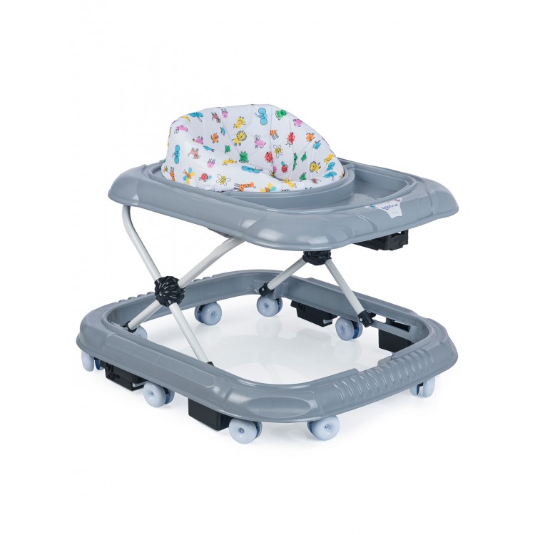 Bebeciden Taşpınar Kornalı Yürüteç Gri