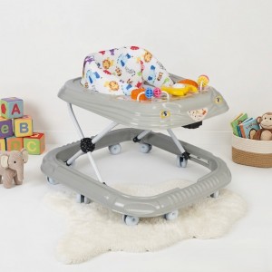 Bebeciden Taşpınar Kornalı Yürüteç Gri