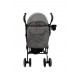  Verona Baston Bebek Arabası Koyu Gri