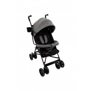  Verona Baston Bebek Arabası Koyu Gri