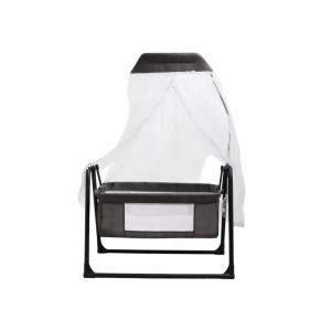 Anne Yanı Sallanır Portatif Beşik Siyah Bebeciden Anne Yanı Sallanır Portatif Beşik Siyah Bebeciden