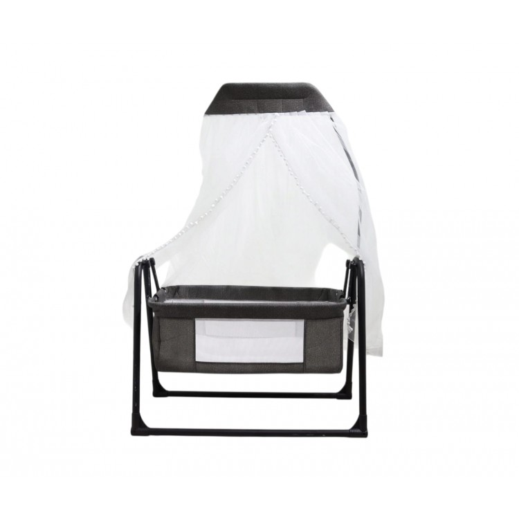 Anne Yanı Sallanır Portatif Beşik Gri Bebeciden Anne Yanı Sallanır Portatif Beşik Gri Bebeciden