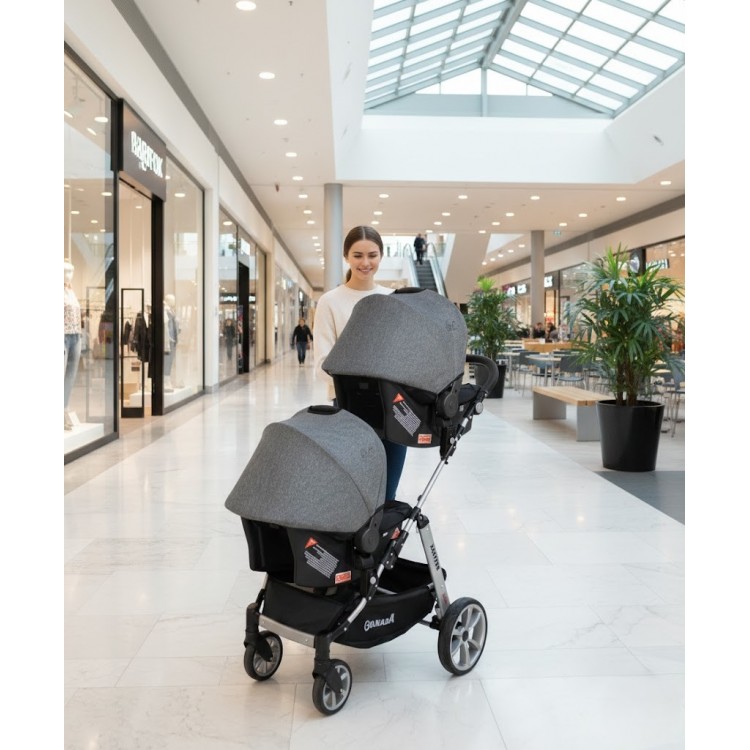 Babyfox Granada Lüx İkiz Travel Sistem Bebek Arabası | bebeciden.com Babyfox Granada Lüx İkiz Travel Sistem Bebek Arabası | bebeciden.com