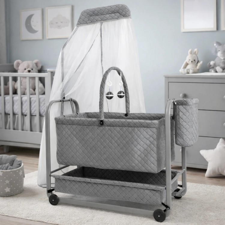 Bebeciden Lüx Safir Anne Yanı Beşik