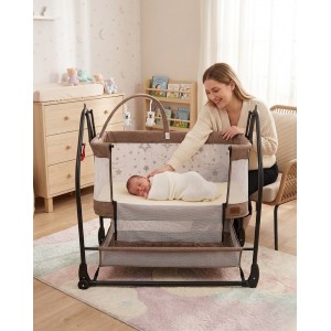 Triesta Anne Yanı (ön kısmı açılır) Sallanır Tekerlekli Sabitlemeli Katlanır Portatif Sepet Beşik Kahve