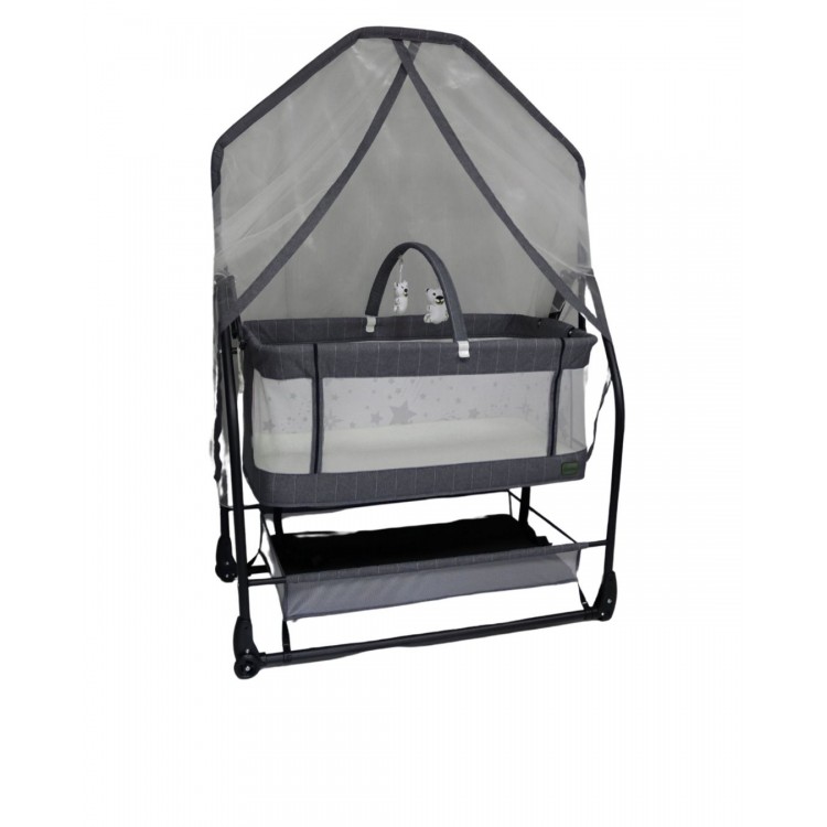 Triesta Anne Yanı (ön kısmı açılır) Sallanır Tekerlekli Sabitlemeli Katlanır Portatif Sepet Beşik Kahve Triesta Anne Yanı (ön kısmı açılır) Sallanır Tekerlekli Sabitlemeli Katlanır Portatif Sepet Beşik Kahve