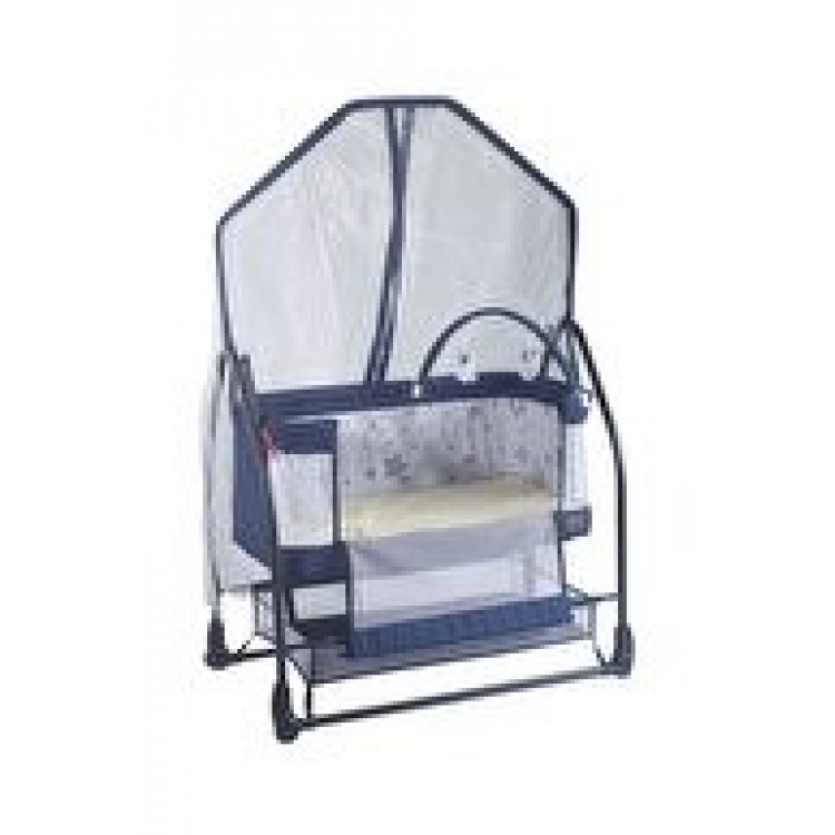 Triesta Anne Yanı (ön kısmı açılır) Sallanır Tekerlekli Sabitlemeli Katlanır Portatif Sepet Beşik Lacivert