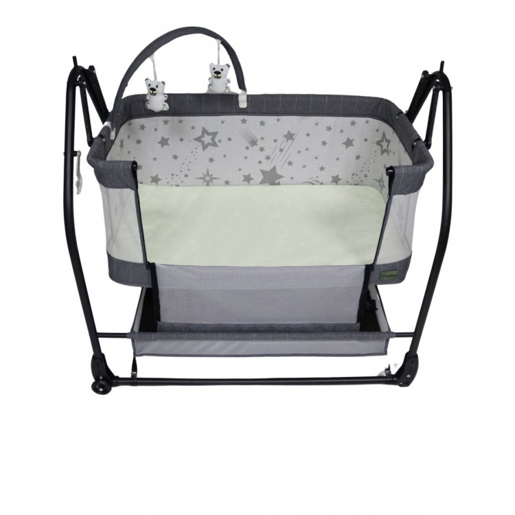 Triesta Anne Yanı (ön kısmı açılır) Sallanır Tekerlekli Sabitlemeli Katlanır Portatif Sepet Beşik Kahve Triesta Anne Yanı (ön kısmı açılır) Sallanır Tekerlekli Sabitlemeli Katlanır Portatif Sepet Beşik Kahve