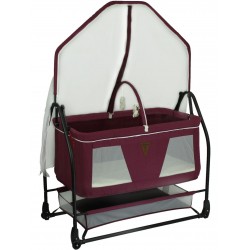 Eniyisiannesi Biella Oyununcaklı (60 * 100) Anneyanı Büyük Boy Süet Kumaş Sepet Beşik Bebeciden