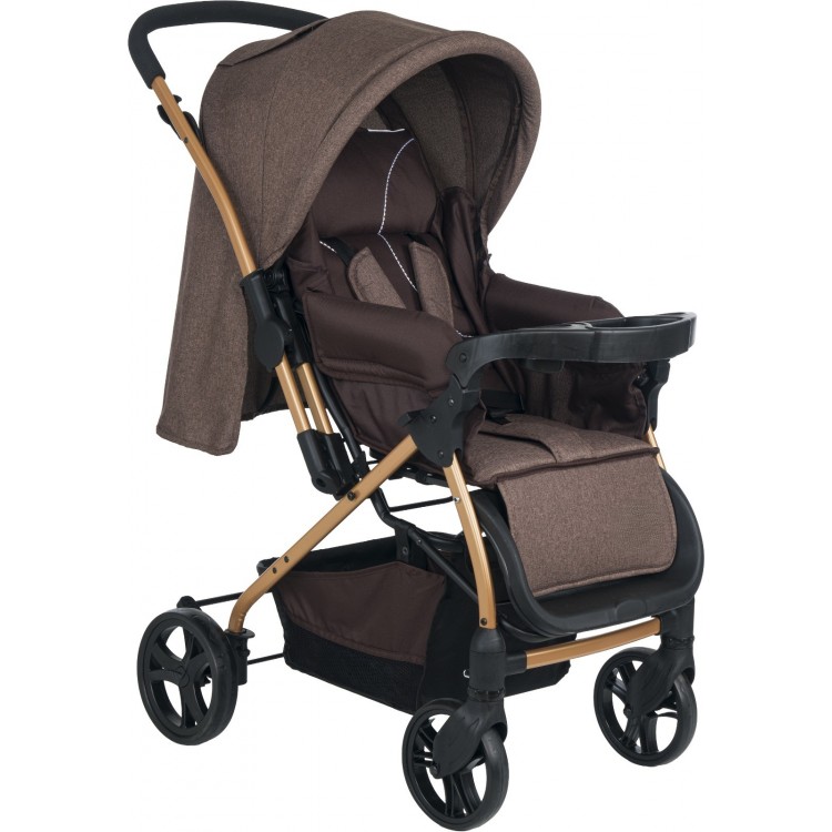 Prava P06 Comfort Çift Yönlü Bebek Arabası Bebeciden Kahve Yeni ModeI