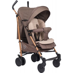 Prava  Lüks Baston Bebek Arabası P09 Kahve Bebeciden