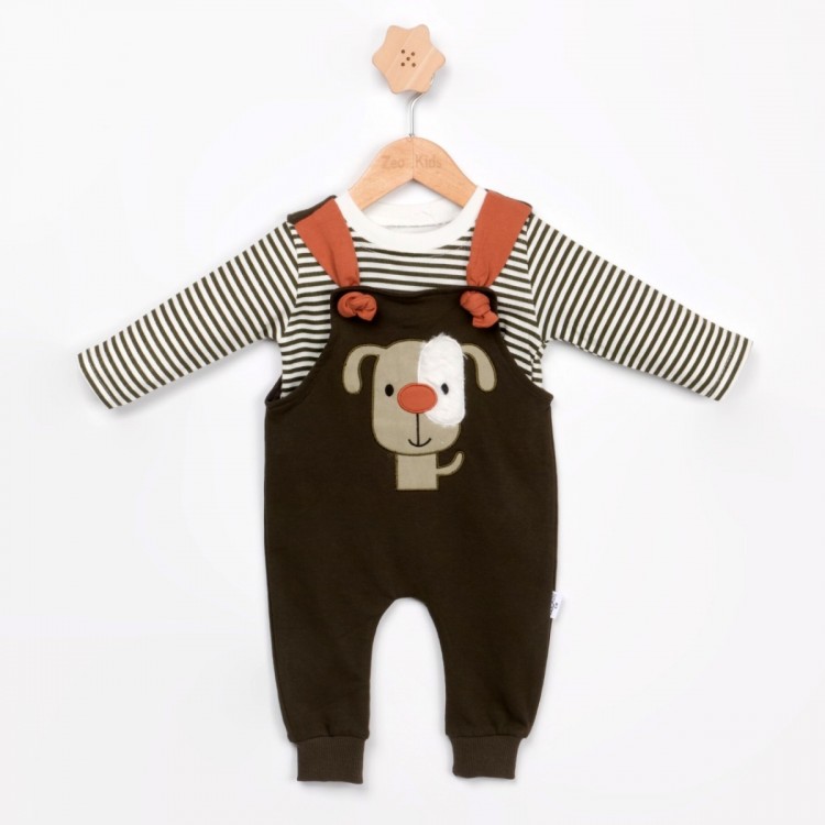 Bebek Askılı Erkek Tulum Bebeciden Bebek Askılı Erkek Tulum Bebeciden