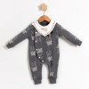 Tavşanlı Bebek Tulumu Gri Bebeciden