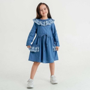  Sevimli ve Şık: 3-6 Yaş Kız Çocuk Kot Elbise Bebeciden