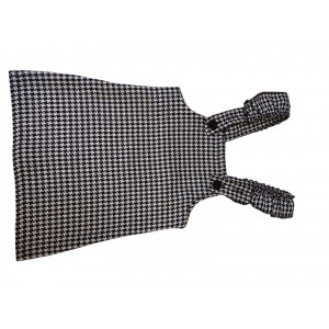 Kız Çocuk Kırmızı Triko Badili Ekose Desenli Jile Takımı (3-6 Yaş) Bebeciden