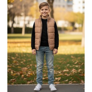  Erkek Bebek  Su Geçirmez Astarlı Şişme Yelek Bebeciden