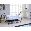 Rumiki Kolay Kurulumlu Lüks Beşik Hamak Bebeciden Mavi